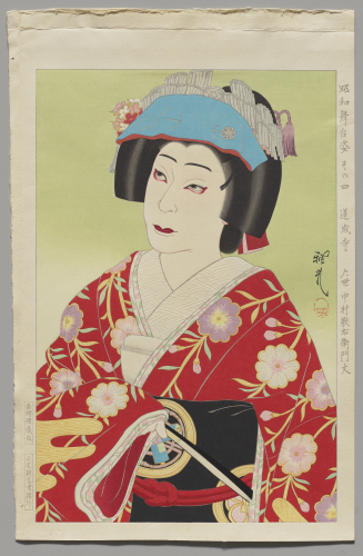%26%23332%3Bta%20Masamitsu%2C%20%3Cb%3E%3Ci%3E%20Nakamura%20Utaemon%20VI%20as%20Kiyohime%20in%20%26%238216%3BMusume%20D%26%23244%3Bj%26%23244%3Bji%26%238217%3B%3C%2Fi%3E%3C%2Fb%3E%2C%201955%2C%20color%20woodblock%20print%20on%20paper%2C%20Gift%20of%20Mrs.%20Fay%20Kramer%2C%20%26%23169%3B%20unknown%2C%20research%20required%2C%2091.48.2D